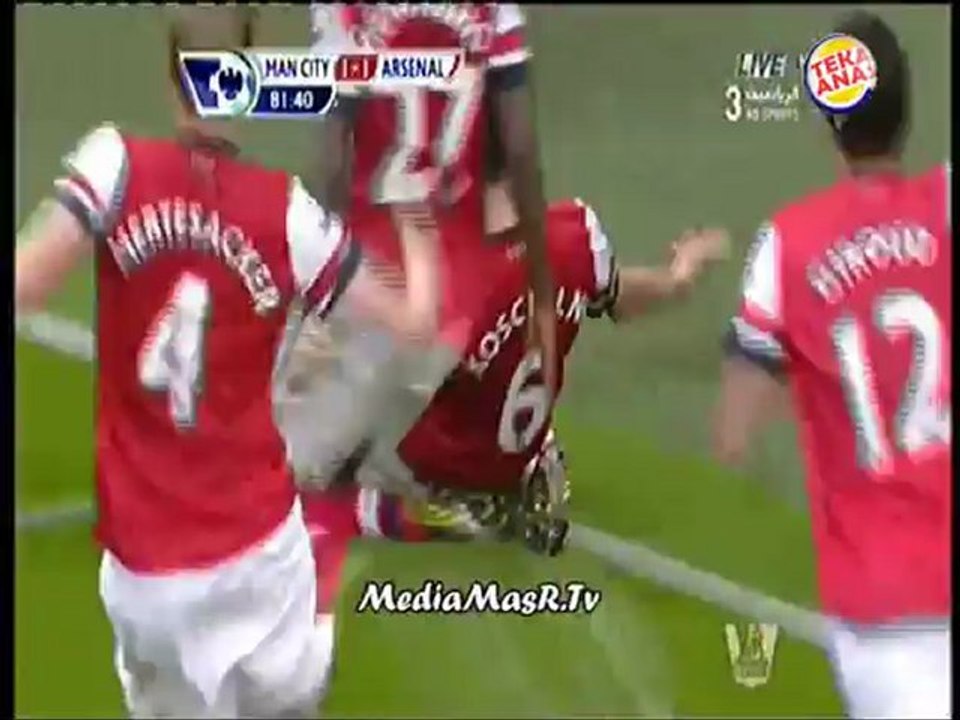أهداف مباراة مانشستر سيتي 1-1 الارسنال - الجولة الـ 5