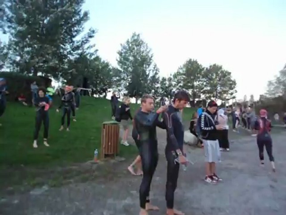 Triathlon d'Aix en Provence lac de Peyrolles !