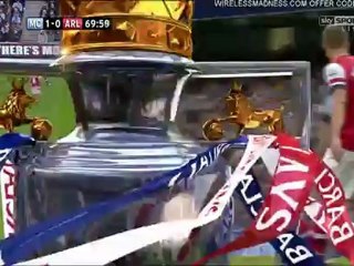 Arsenal vs Man City 23/9/2012 full match half 2