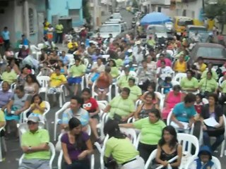 Florencio Radio Canela imitando a Alvarito durante el bingo "CENTRAL BILLY CONSTANTE"