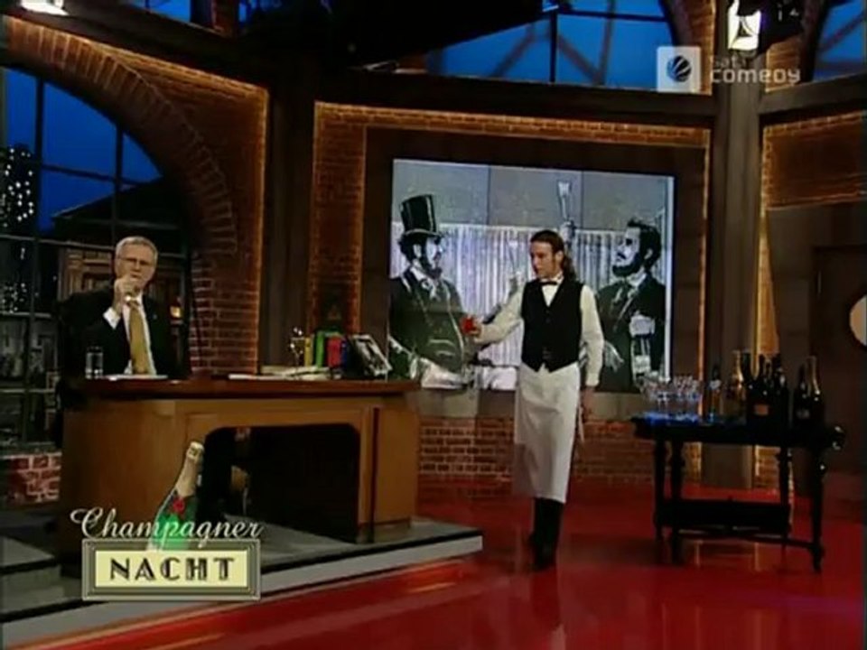 Die Harald Schmidt Show - 0870 - 2001-01-26 - Champagner Nacht, Christina Fischer