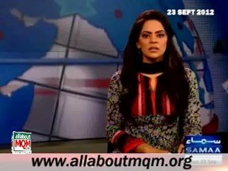 Altaf Hussain deplores burning of a Church in Mardan