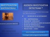DETECTEAM® Agenzia Investigativa - Investigazioni Matrimoniali - Mobile Phone 380.8000800