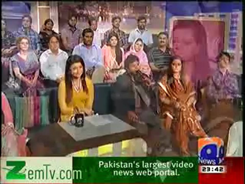 Khabarnaak on Geo news - 23rd september 2012 part 3