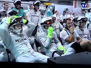 Accident Schumacher et Vergne Singapour 2012 F1 GP