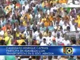 Capriles Radonski en Aragua: Asamblea con Transportistas 2