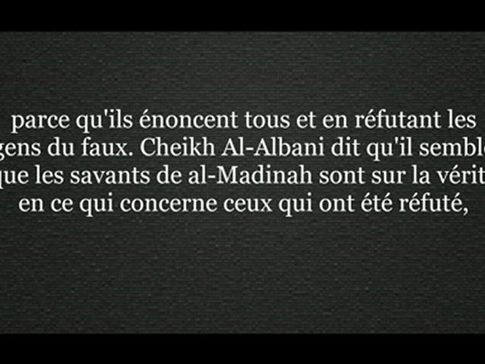 Principes que tout salafis se doivent de connaître - cheikh Ahmad Bazmoul