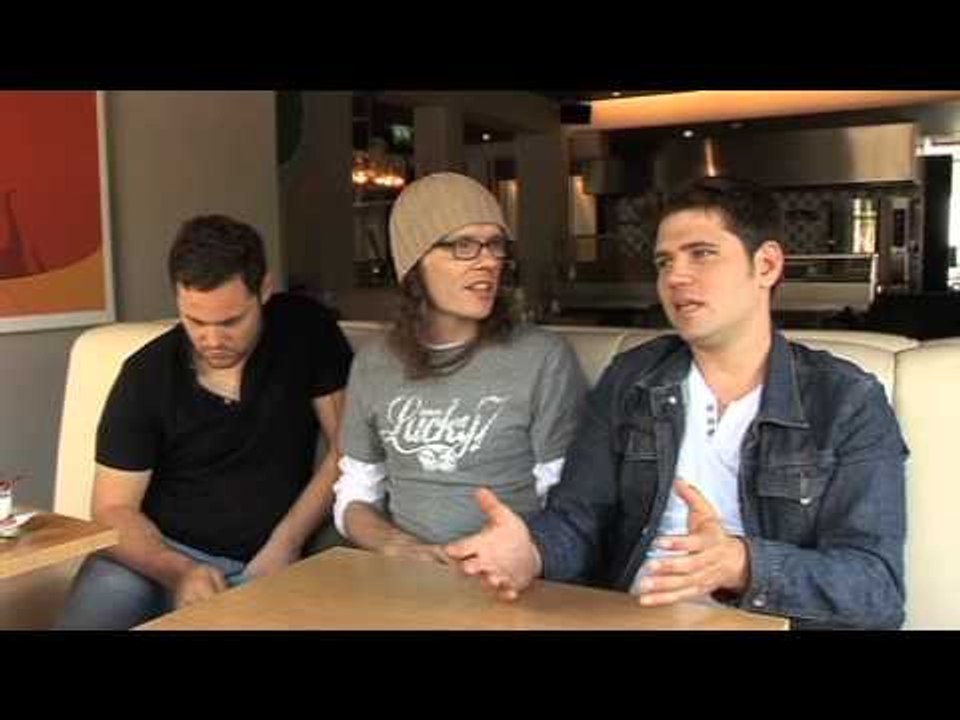 Scouting For Girls 2010 interview - Roy, Greg and Peter (part 5)