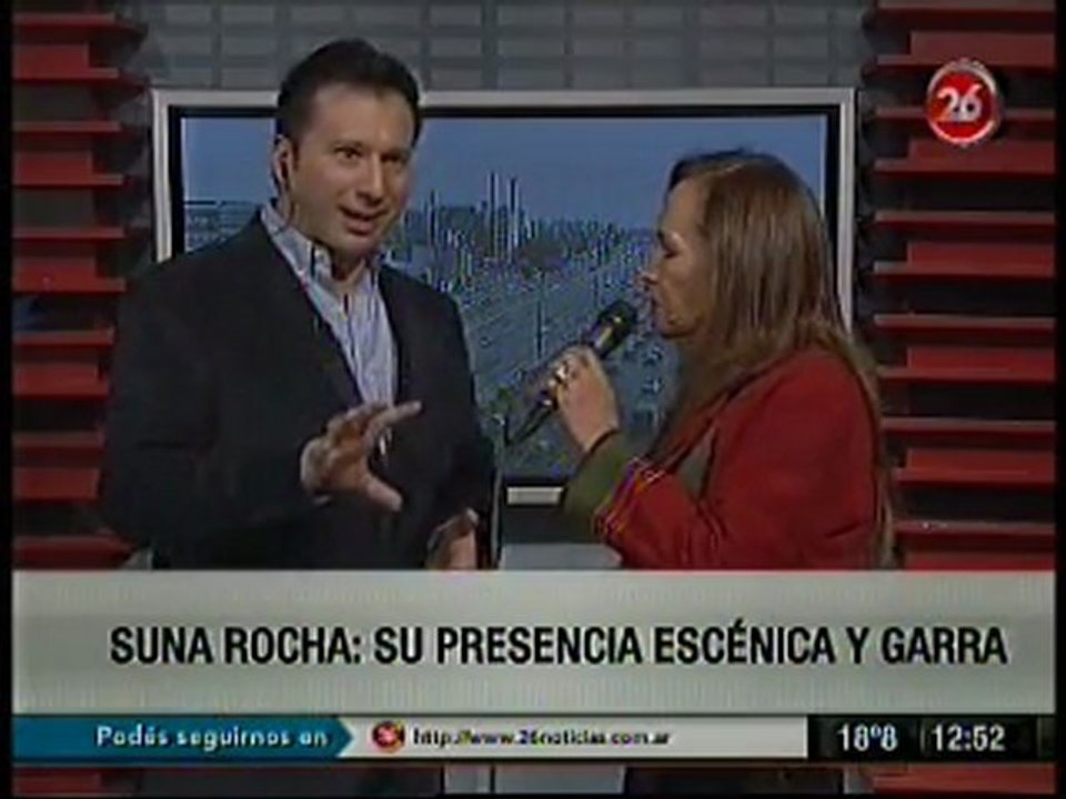 Suna Rocha presentó su disco "S.O.S. Agua" │ El Diario del Domingo, Luis Bremer