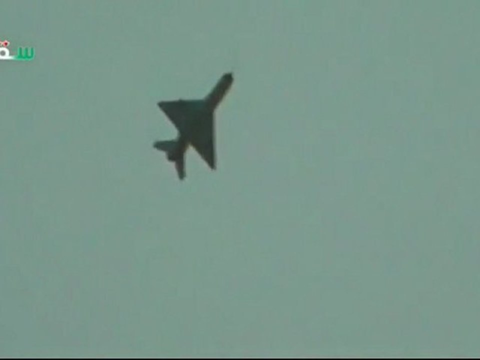 Syrian Army Mig-21 Attack in Aleppo
