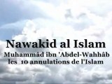 Résumé des Dix Nawakid al Islam [Les 5 cas de Mécréance]
