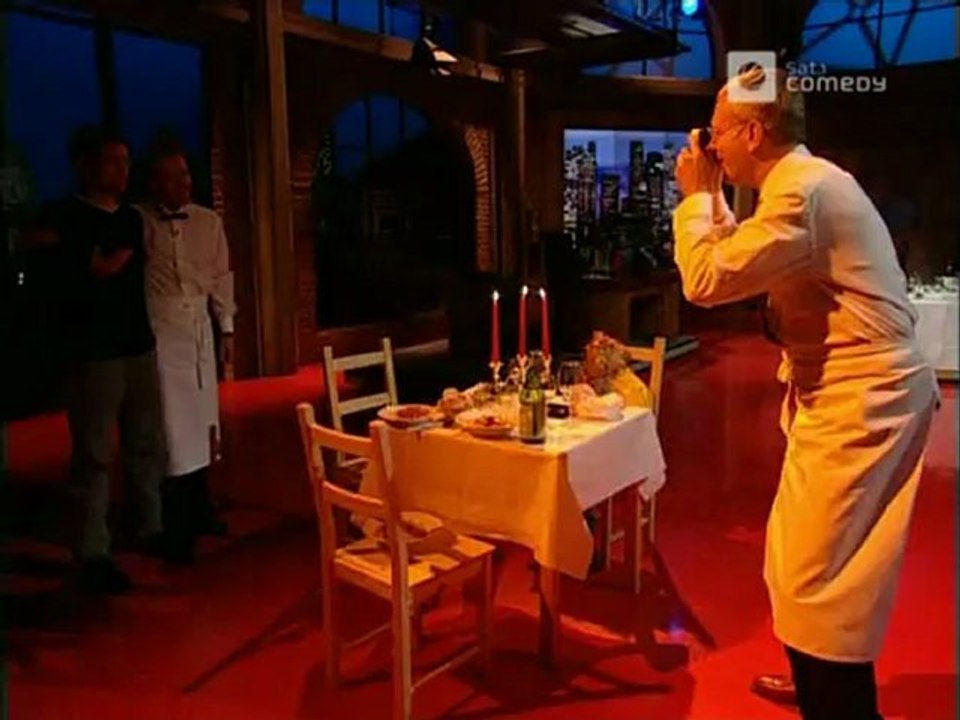 Die Harald Schmidt Show - 0872 - 2001-01-31 - Restaurantbesuch, Markus Paßlick, Britt Reinecke
