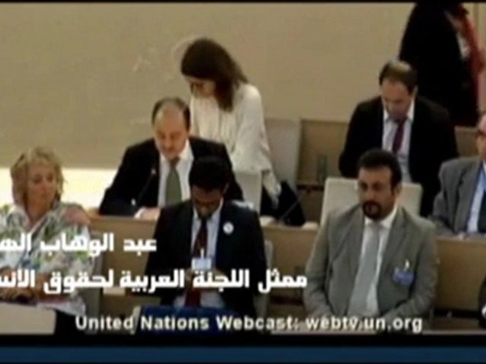 العبيدي و الهاني يفضحوا الحكومة و يحشمو ديلو أمام المجلس الأممي