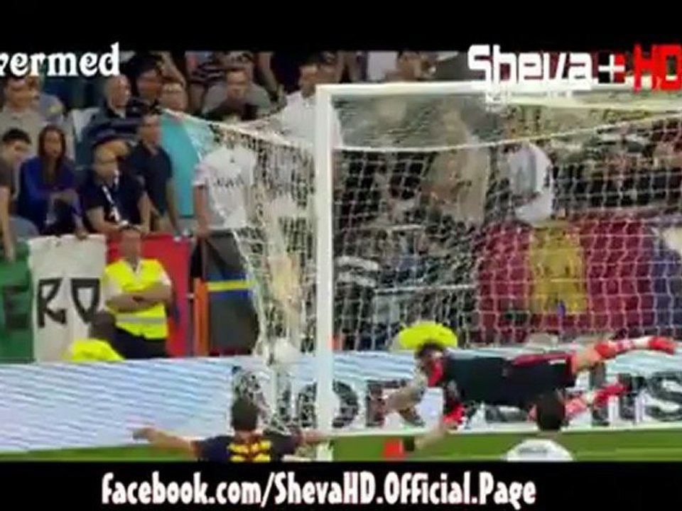 Messi Vs Real Madrid 2012 Free kick goal 1-2