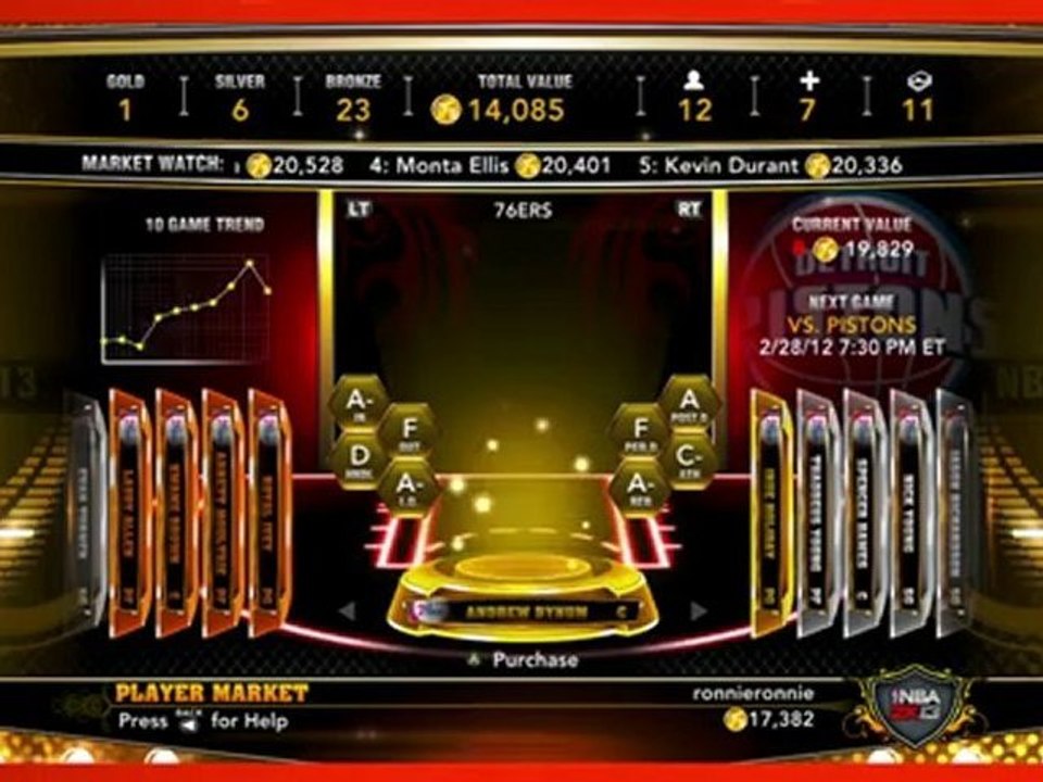 NBA 2k13 - MyTeam