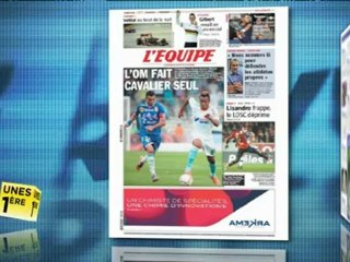 Revue de presse Unes 1ère - 24 septembre 2012