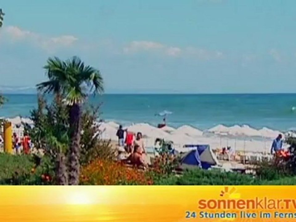 Destinationszuspieler Goldstrand Bulgarien