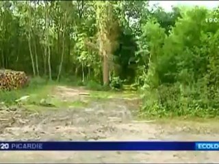 Reportage sur le projet de décharge au Bois-du-Roi (Oise)