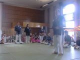 Démonstration de Iaï-jitsu sans prétention au forum des associations d'Elne le 24/09/12