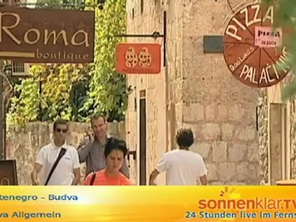 Budva Allgemein O-Ton (Tipp Slovenska Plaza)