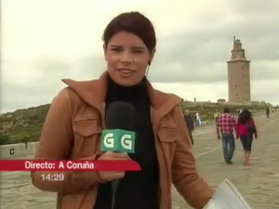 Telexornal sobre Torre d'Hèrcules