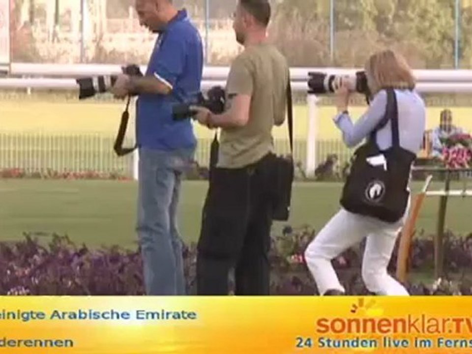Pferderennen Abu Dhabi O-Ton Björn