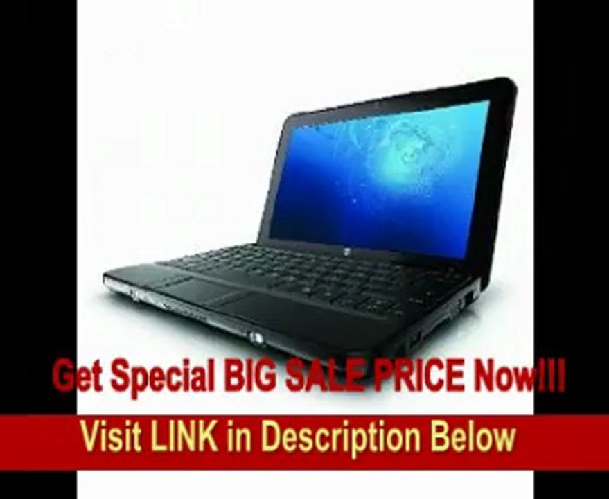 SPECIAL DISCOUNT HP Mini 110-1125NR 10.1-Inch Black Netbook - Up to 8 Hours of Battery Life (Windows 7 Starter)