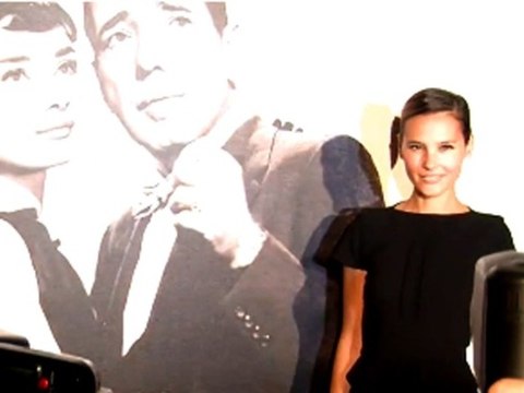 Virginie Ledoyen sous le charme d'Audrey Hepburn