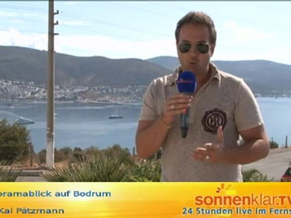 Tipp Panoramablick auf Bodrum O-Ton Kai