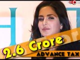 Katrina is the highest tax paying actress