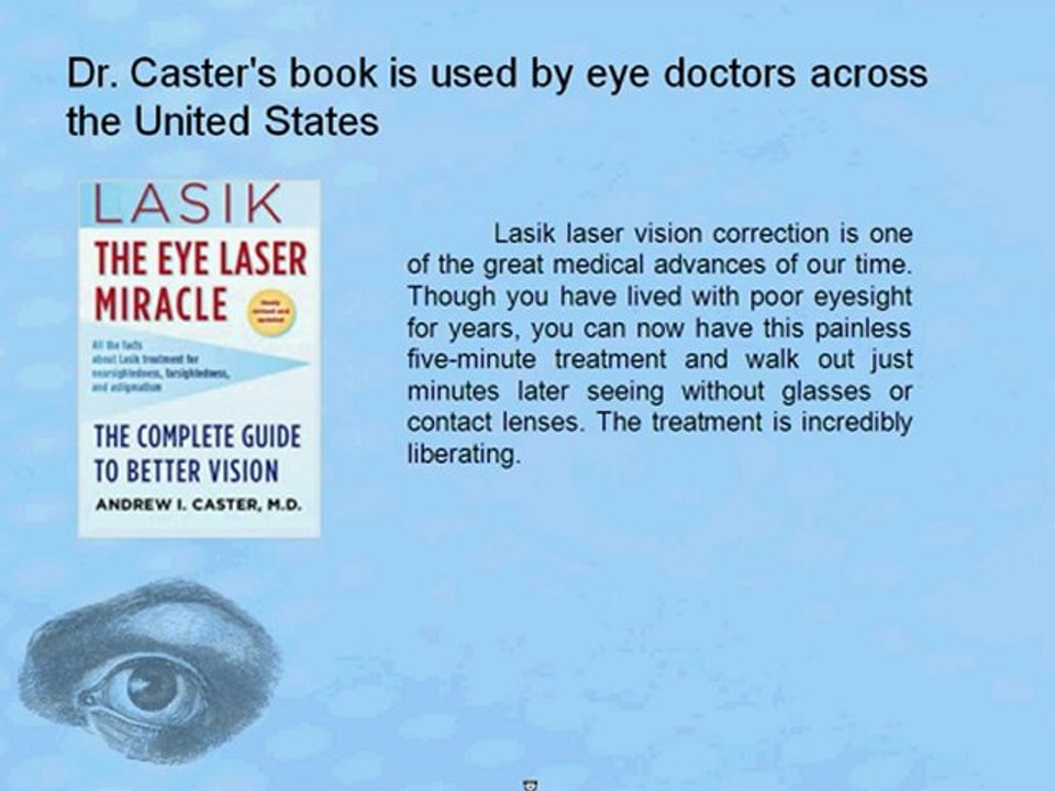 Why you should say good-bye to your glasses and contacts and say hello to perfect vision with Lasik!