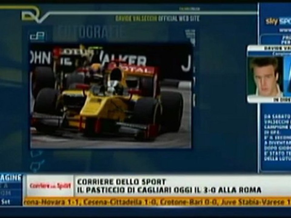 Intervista al campione GP2 Series Davide Valsecchi