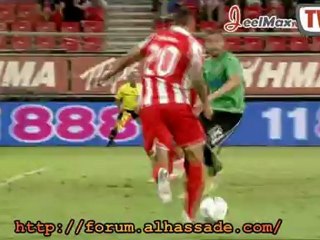 Olympiakos 4 Panthrakikos 1 + les 2 but de djerbour