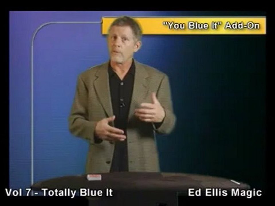 Totally Blue It by Ed Ellis (DVD) - Magic Trick