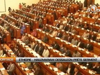 Ethiopie : Hailemariam Dessalegn prête serment