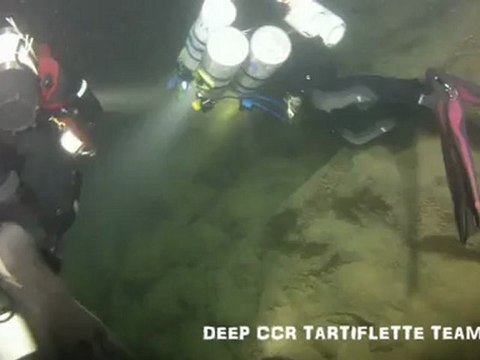 plongee chemin du curee lac du bourget deep ccr tartiflette team