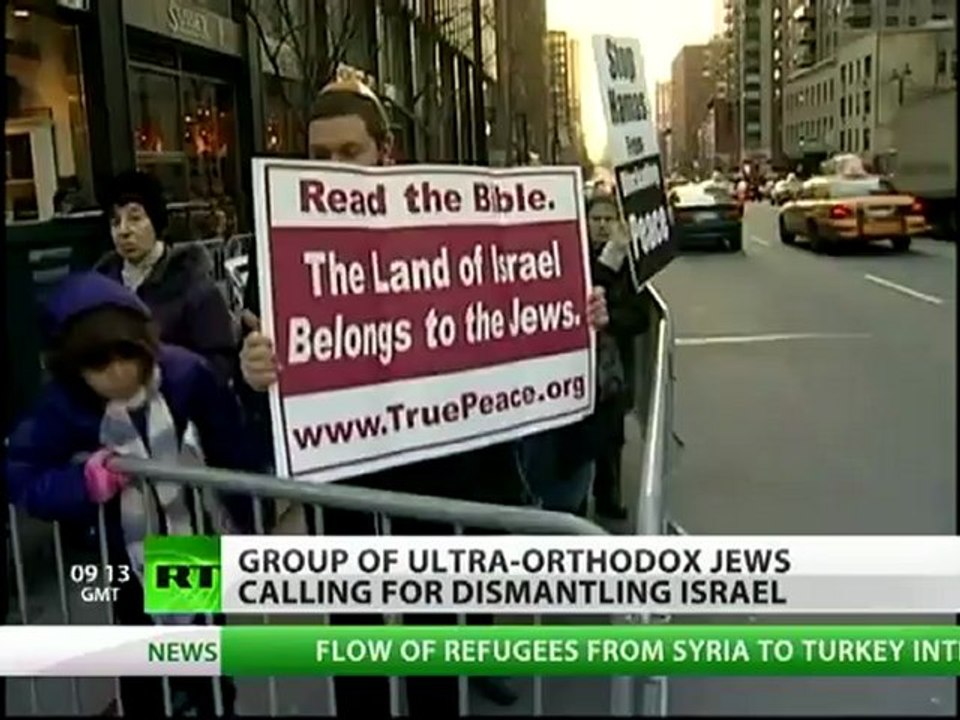 'Judaism Yes, Zionism No': Ultra-Orthodox Jews march against Israel