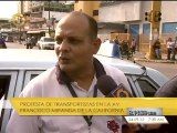 Cerrados accesos a Macaracuay, El Llanito y Petare por protesta de transportistas