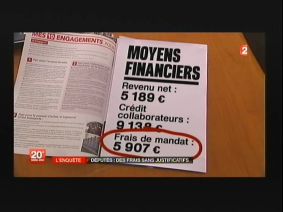 Députés : Des frais sans justificatifs