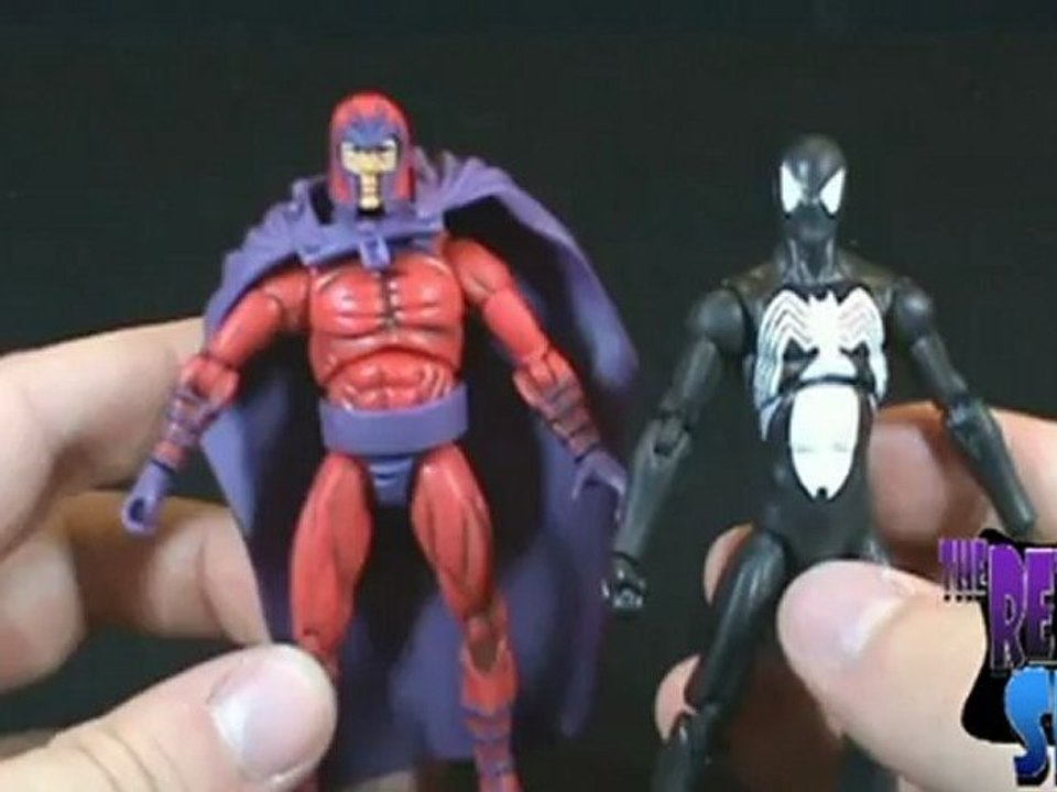 Toy Spot - Marvel Universe Secret Wars Magneto and Black Costume Spider man Two pack