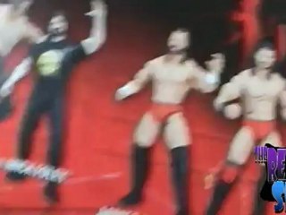 Toy Spot  - Jakks TNA :Cross the Line Cowboy James Storm and Robert Roode Two pack