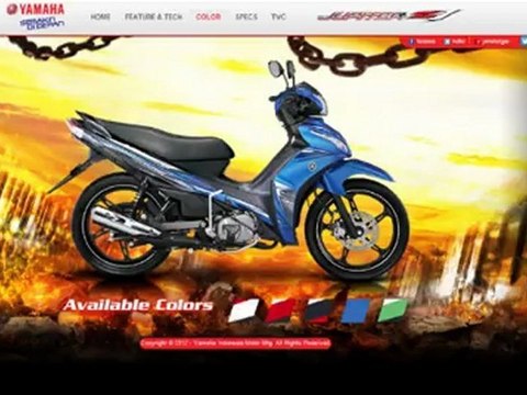 Sepeda Motor Bebek Injeksi Kencang dan Irit Jupiter Z1 Slide Version