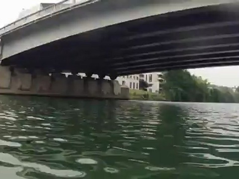 Traversée de paris à l'aviron, 2012