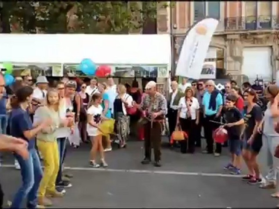 Danse traditionnelle au Sablon