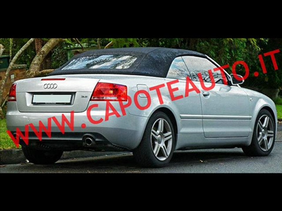 Capote cappotta per Audi A4 ACQUISTALA ORA! TEL 347/9202023