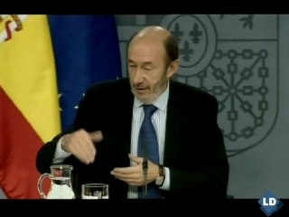 Rubalcaba a preguntas de LDTV: "No quiero dar lecciones de primero de Derecho"