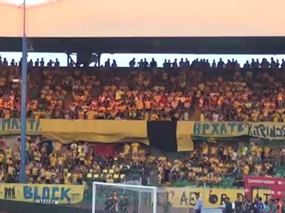 Απόλλων-ΑΕΛ-φίλαθλοι ΑΕΛ