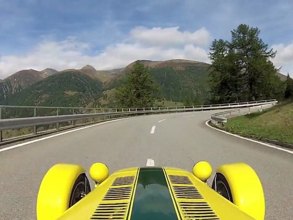 Climbing from Ulrichen to the Nufenenpass 720HD