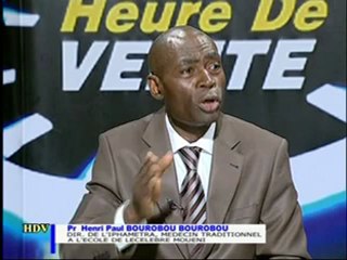 Emission Heure de vérité - Quid de la maladie traditionnelle - Part3 - Samedi 22 septembre 2012