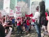 Thousands rally against tuition hikes in Montreal